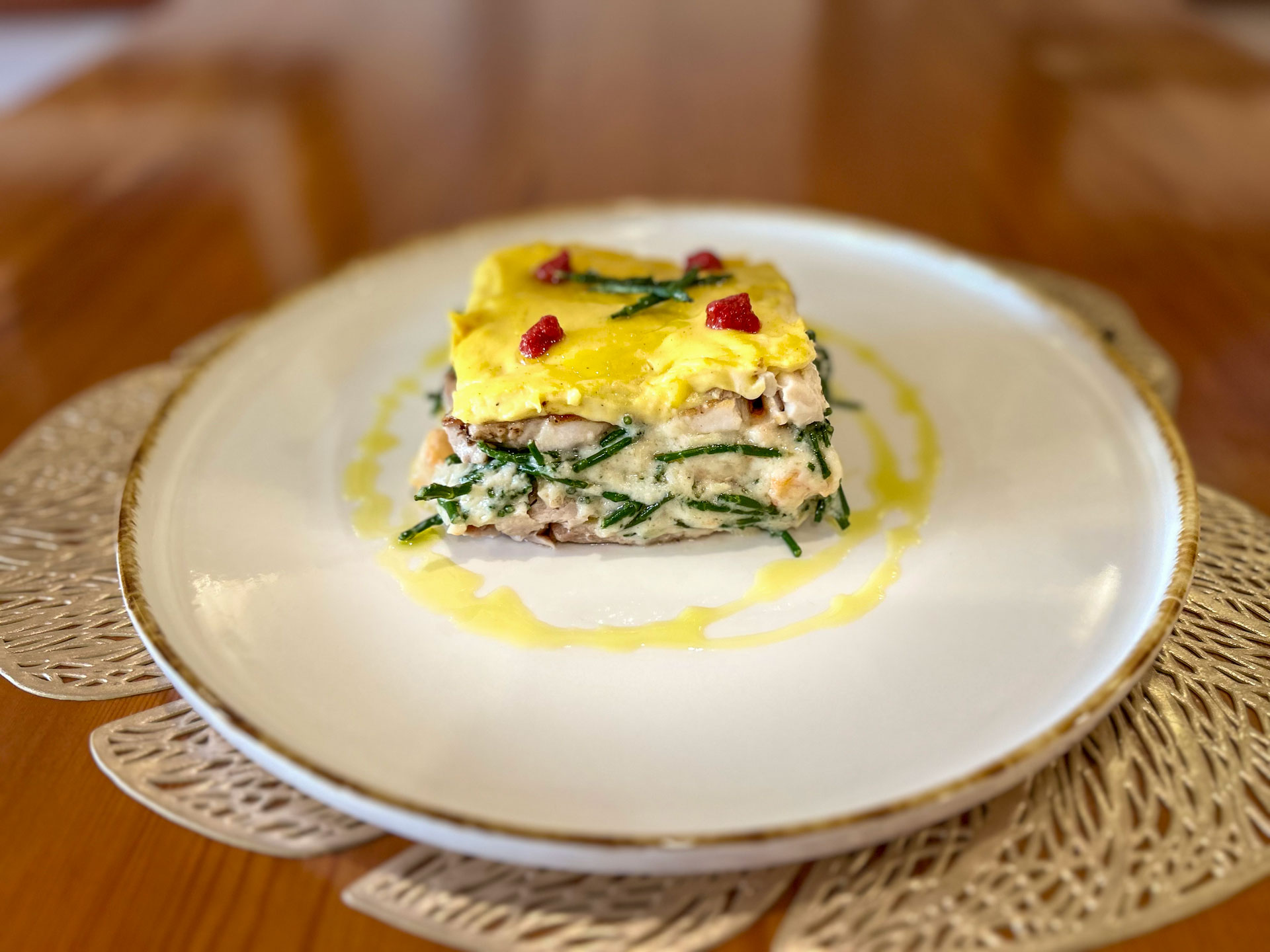 Imagen de Falsa lasaña marinera – Restaurante Bernardo
